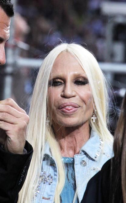 donatella versace favorite model|Donatella Versace today images.